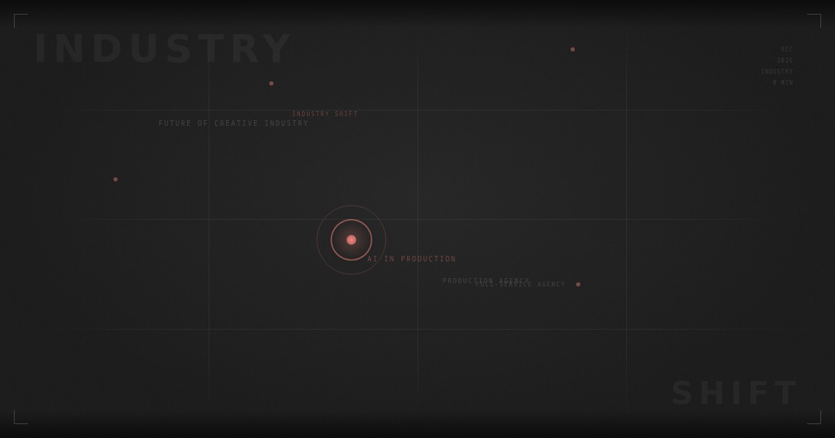 The Future of Production Agencies: Adapt or Disappear